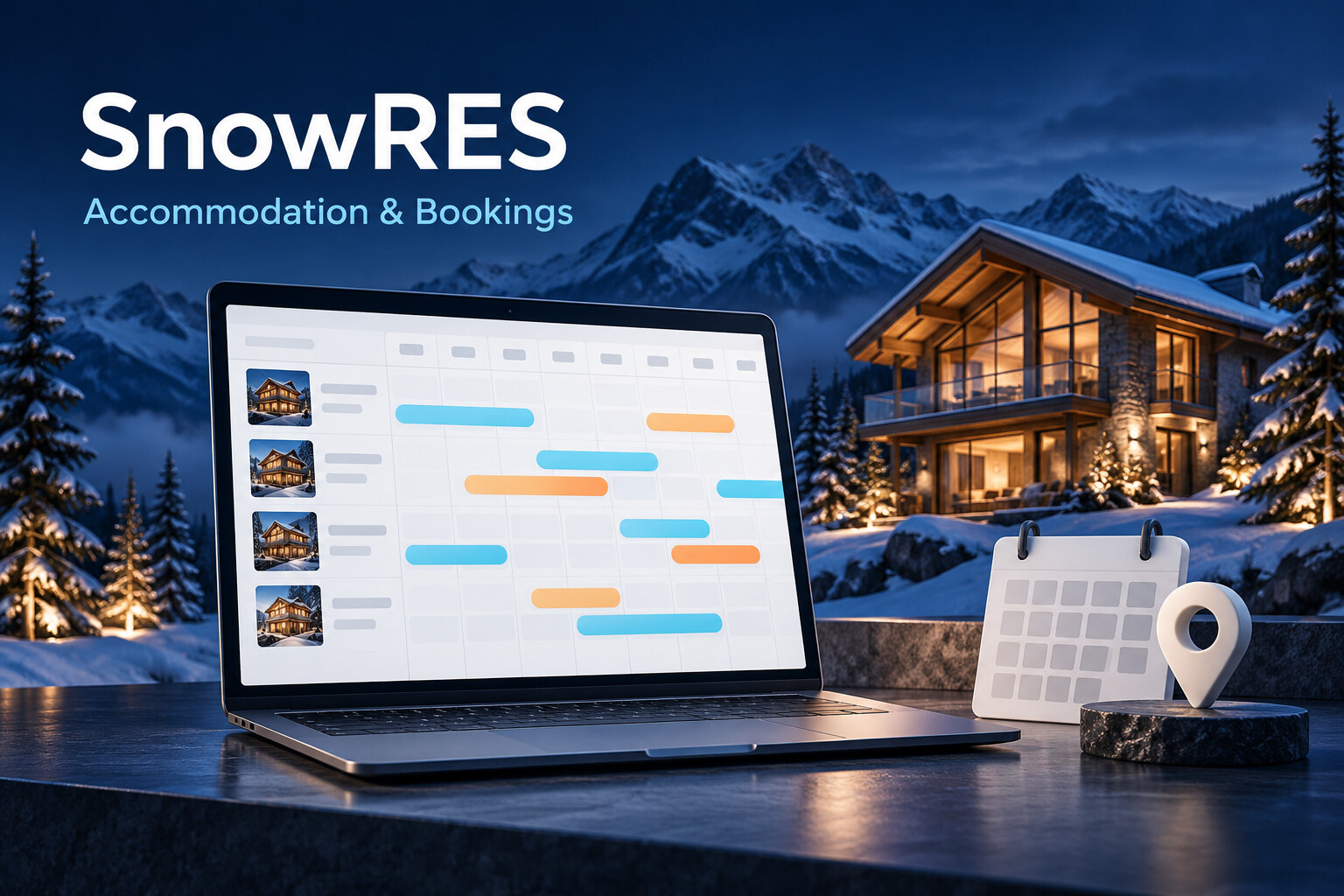SnowRes Accommodation Management
