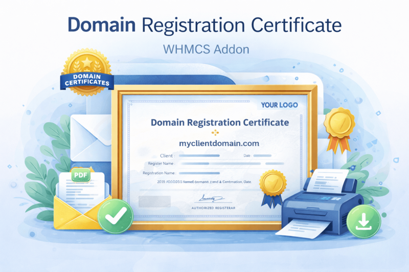 Domain Registration Certificate — original hero