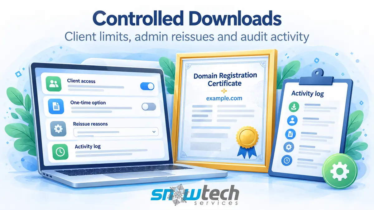 Certificate previews